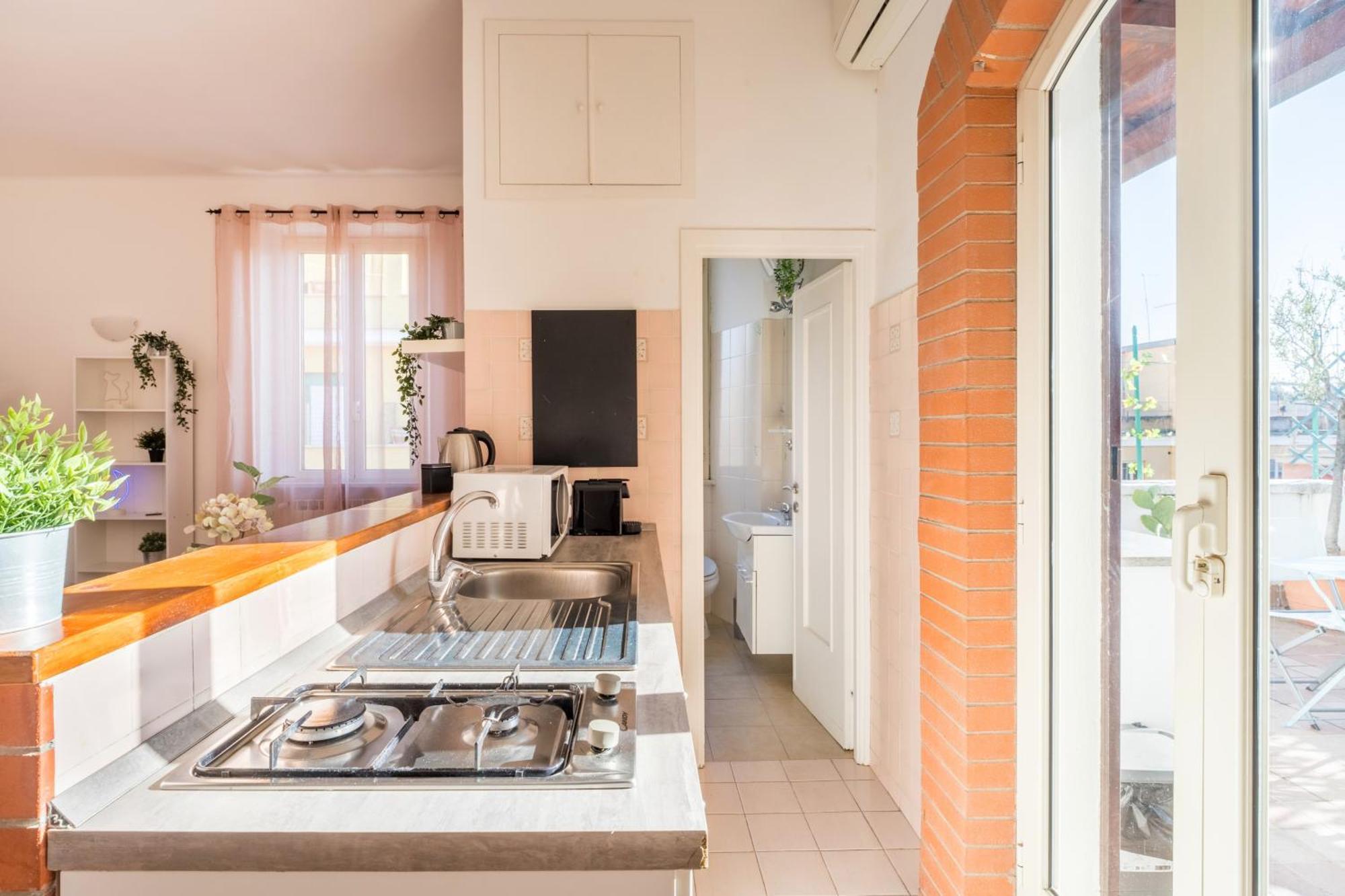 Welcome Dhome - Cozy Penthouse With St. Peter View 罗马 外观 照片